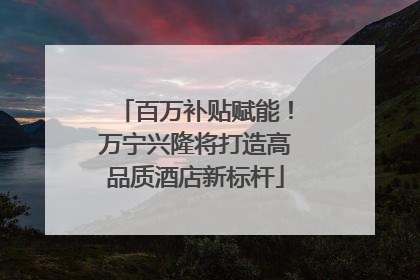 百万补贴赋能！万宁兴隆将打造高品质酒店新标杆
