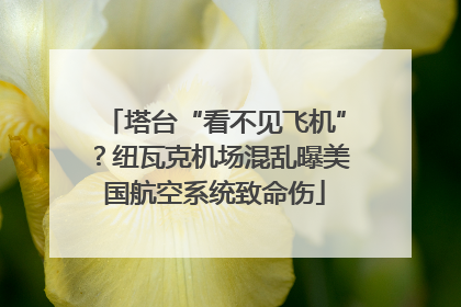 塔台“看不见飞机”？纽瓦克机场混乱曝美国航空系统致命伤