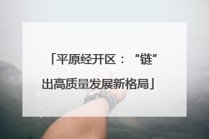 平原经开区：“链”出高质量发展新格局