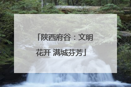 陕西府谷：文明花开 满城芬芳